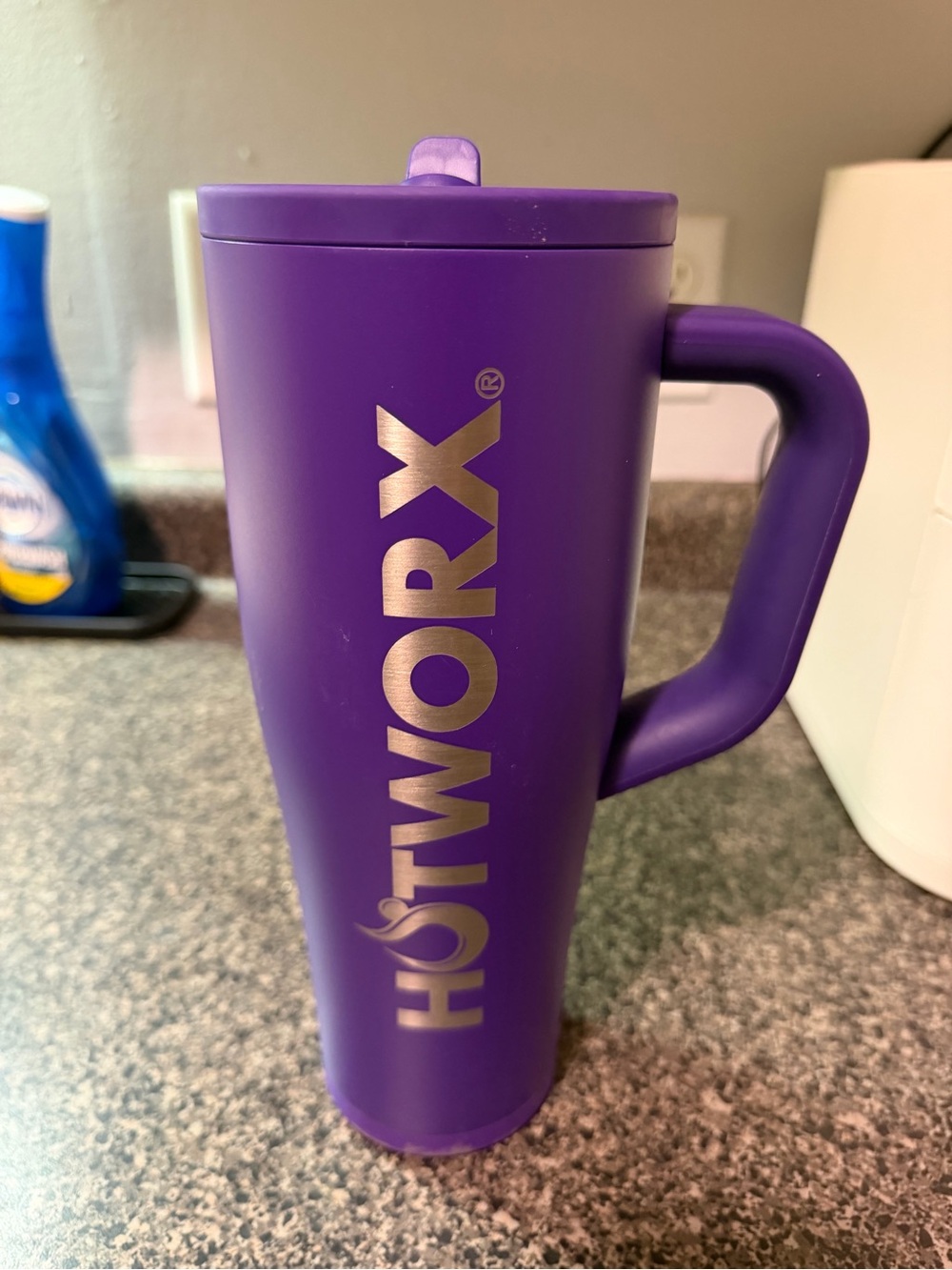 Hotworx Purple Insulated Tumbler